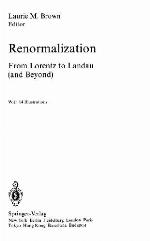 Renormalization