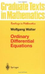 Ordinary Differential Equations