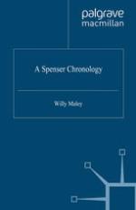 A Spenser Chronology