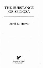 The Substance of Spinoza