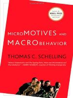 Micromotives and Macrobehavior