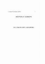 Falling in Love (English and Italian Edition)