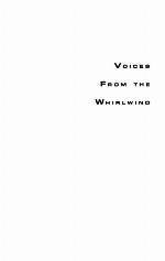 Voices from the Whirlwind