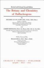 The Botany and Chemistry of Hallucinogens