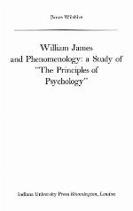 William James And Phenomenology