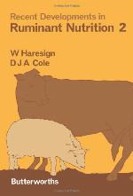 Recent Developments In Ruminant Nutrition 2
