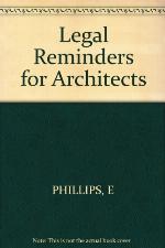 Legal reminders for architects.