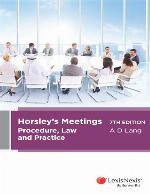 Horsley's meetings : procedure, law and practice