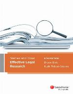 Nemes and Coss' effective legal research