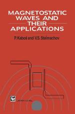 Magnetostatic Waves and Their Application