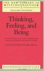 Thinking, Feeling, and Being