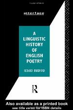 A Linguistic History of English Poetry