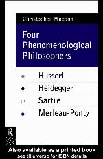 Four Phenomenological Philosophers
