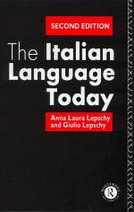 The Italian Language Today