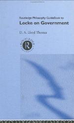 Routledge Philosophy Guidebook to Locke on Government