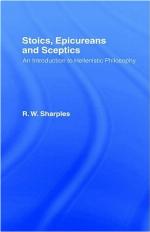 Stoics, Epicureans and Sceptics