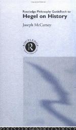 Routledge Philosophy Guidebook to Hegel on History