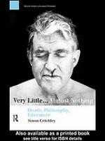 Very Little .... Almost Nothing