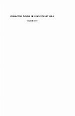 Collected Works of John Stuart Mill