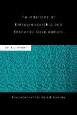 Foundations of Entrepreneurship and Economic Development