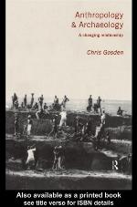 Anthropology and Archaeology