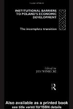 Institutional Barriers to Economic Development