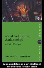 Social and Cultural Anthropology