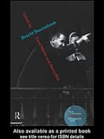 Brecht Sourcebook