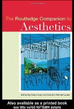 The Routledge Companion to Aesthetics