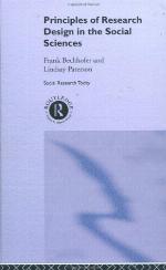 Principles of Research Design in the Social Sciences