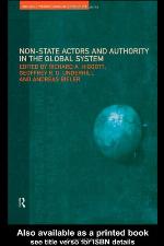 Non-State Actors and Authority in the Global System