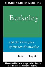 Routledge Philosophy GuideBook to Berkeley and the Principles of Human Knowledge