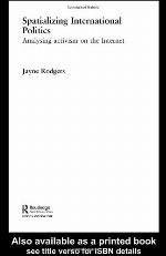 Spatializing International Politics