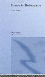 Shame in Shakespeare