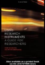 Using Research Instruments
