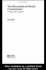 The Microanalysis of Political Communication