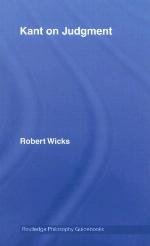Routledge Philosophy GuideBook to Kant on Judgment