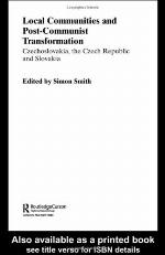 Local Communities and Post-Communist Transformation