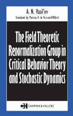 The Field Theoretic Renormalization Group in Critical Behavior Theory and Stochastic Dynamics