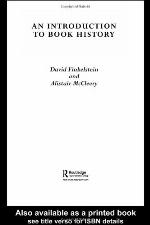An Introduction to Book History