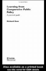 Learning from Comparative Public Policy