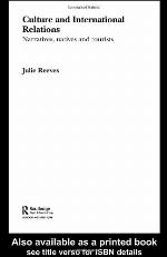 Culture and International Relations