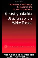 Emerging Industrial Structure of the Wider Europe