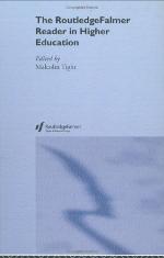 The Routledgefalmer Reader in Higher Education