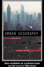 Urban Geography