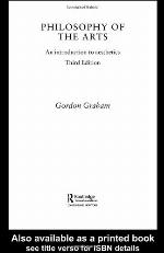 Philosophy of the Arts