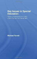 Key Issues in Special Education