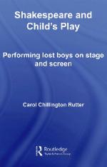 SHAKESPEARE AND CHILD'S-PLAY