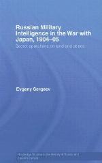 Russian Military Intelligence in the War with Japan, 1904-05