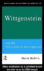 The Routledge Guidebook to Wittgenstein's Philosophical Investigations